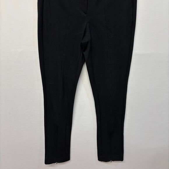 Maeve by Anthropologie Slim Ankle Zip Ponte Pants Size US 8 UK 12 Black C052 -16 - Picture 14 of 16
